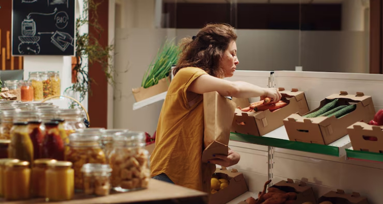 ¿Hasta qué hora está abierta la tienda de alimentos más cercana?